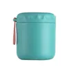 Pure Color Portable Lunch Box Water Cups Stainless Steel Heat Preservation Tank Porridge Soup Vacuum Cup Insulated Food Containers 11js J2