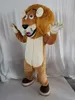 Hoge Kwaliteit Real Pictures Lion Mascotte Kostuum voor Party Cartoon Cartoon Karakter Mascotte Kostuums te koop Gratis Verzending Ondersteuning Aanpassing