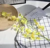 Künstliche Blume Oncidium Seide gefälschte Blumen Orchidee Home dekorative Blume Phalaenopsis Simulation Pflanzen Hochzeit Garten Dekor 4 Farbe YG768