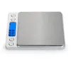 Mini Silver LCD LCD Escala Digital Jóias Diamante Diamante Precisão Pesando Eletrônico Steelyard Home Cozinha Escalas Cozinha Ferramentas BH5880 TYJ