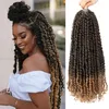 Passione Twist Hair Water Water Wave Crochet Color 1B Passione colpi di scena Long Bohémien Twisted Acrochets Synthetic Incialing Hair Extensions LS01