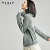 Vimly Autumn Winter Women Turtleneck Sweater Fashion Multicolor Loose Thick Warm Casual Tops Female Knitted Pullovers F5258 201223