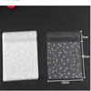 Wave Point Packing Bag Small Cookies Transparent Convenient Printing Diy Baking Bags Wedding Candy Supply New Arrival 4 8js5 K2