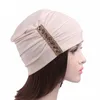 BEASIESKULL Caps Jaycosin Hat Femmina Capelli Donne Balaclava Cancro chemio Basino Scarf Turf Turban Wrap Cap Articolo May44960183