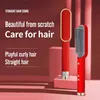 Straightening Heating Combs Men Beard Hair Straightener Ceramic Curler Professional Heated Comb Electric Hair Brush Straightener 211224