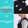 30kg övning Laddar Vikt Vest Boxning Running Sling Vikt Utbildning träning Fitness Justerbar Waistcoat Jacka Sandkläder Q1225