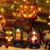 Halloween Dekoration für Zuhause Cartoon Kürbis Fledermaus Geisterlicht Horror Halloween Party Supplies Zubehör Haloween Ornament 201028