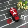 Halloween Coffin Box Metal Cutting Dies Stencils för DIY Scrapbooking Stamp Po Album Dekorativa prägling Diy Paper Cards Q1117250H