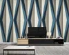 Classic 3d Geometric Wallpaper 3D Stereo Geometric Graphic TV Sofa Modern Background Wall Mural 3d Wallpaper