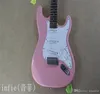 2022 nouveauté Style guitare électrique rose avec trémolo whammy bar