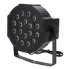 Yeni Tasarım 30 W 18-RGB LED Oto / Ses Kontrolü Premium Malzeme Mini Sahne Lambası (AC 110-240 V) Siyah * 4 Düğün Parti Hareketli Baş Işıkları