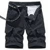 Short Cargo classique poches multiples pour homme schage rapide pantalon court l'extrieur mode dcontracte ample t 220312