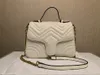 Luxurys tasarımcı çantaları kanal kadın çantaları omuz çantası cüzdan çanta Klasik stil PU zincir lüks tasarımcılar crossbody çanta 5 renk D44
