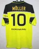 Retro klassische Borussia-Fußballtrikots 1995 96 97 98 99 2000 01 02 03 2011 2012 2013 CHAPUISAT Ricken ZORC ROSICKY MOLLER LEWANDOWSKI REUS Dortmund Retro-Fußballtrikot