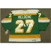 740 #27 GILLES MELOCHE Minnesota North Stars 1981 CCM Vintage Hockey Jersey or custom any name or number retro Jersey