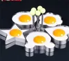 Thickening Stainless Steel Mold Five Pointed Star Love Heart Shaped Fried Egg Mould Kitchen Practical Gadget DIY New Arrival 1cj J2