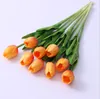 5pcs/lot Tulip Artificial Flower Real Touch Beautiful Bridal Bouquet Fake Flower for Home Decorations Wedding Flowers Party Supplies AL7690