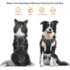 Big Dogs Harness Jacket Collar for Large Dog Leads Adjustable Pet Vest Walking Lead Leash Harnesses for Dog Supplies 201101