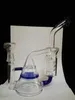 Tiktok Hotwater Tipes Double Recycler Honeycom to Turbine Preg Glass Cookahs Спиральные Ice Loce Ablizer Oil Rigs 8 "дюймовый высокий барбер BOUBBLER BONG