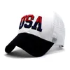 Newlet'in GO Brandon ABD İşlemeli Beyzbol Şapkası Şapkalar ABD Başkanlık Seçim Parti Şapka Amerikan Bayrağı Net Kapaklar Pamuk Spor RRF