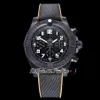 GF XB0170E4 ETA A7750 Vulcano automatico Vulcano speciale Polimero Mens orologio PVD Black Dial Nylon in pelle Ptbl Super Edition PUR310M