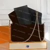 Embrague de mujer FELICIE POCHETTE con caja Impresionante bolso de mano de mujer Monederos Estilo de embrague Embrague multifuncional con caja