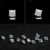 Szjinao 100% pierre précieuse Moissanite en vrac 3ct 8mm couleur D VVS1 diamant cultivé en laboratoire CVD coupe princesse non défini pour bague de bijoux B1205