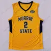 Basketballtrikots Murray State Basketballtrikot NCAA College Morant Tevin Brown KJ Williams Anthony Smith Chico Carter Jr. Jaiveon Eaves DaQuan Smith