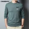 Coodrony Brand Sweater Men Spring herfst aankomst katoen gebreide pullover mannen kleding mode casual o-neck pull homme c1033 201126