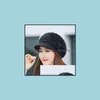 Beanie/Skl Caps Hats & Hats, Scarves Gloves Fashion Accessories Warm Girl Winter Autumn Beret Hat For Women Wool Knitted Mom Rabbit Fur Soli