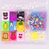 500 ml Charms Slime Oyuncaklar DIY Polimer Kil Oyuncaklar Sevimli Sıkı Bireysellik Charm Esneklik Slime Rölyef Stres Hediye Çocuklar için 201226