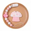 Ins amor silicone bebê chupeta clipes cadeia + bebê teether 2 pçs / set recém-nascido teether infantil chupeta chain baby boy, crianças mastigar brinquedos