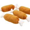 Puppy Pet Play Chew Toys Dog Toys For Dogs Cats Pets Supplies Cute Chicken Legs Plush Squeaky Toy