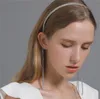 Inlay Crystal Rhinestone Haar Hoop Sieraden Lange kwasten Mode Bridal Hoofdband Simplicity Fake Earrings Headwear 4 5QW J2