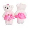 Suministros de embalaje de flores de oso de burbujas, oso de helado de dibujos animados, ramo de regalo para el día de San Valentín, embalaje de muñeca, oso w-00635