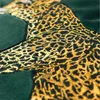 Cheetah Borduren Kussensloop Kussenhoes Fluweel Jungle Cojines Decorativos Para Sofa Groen Kussens Kussens Coussin4041101