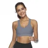 Gymkläder Kvinnor Yoga Sport BH -stötbeständig Sexig Back Sports Bras andas Athletic Fitness Running Vest Tops Sportwear SW7421592
