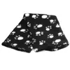 60*70cm couverture pour animaux de compagnie petite patte impression serviette chat chien polaire doux plus chaud belles couvertures lits coussin tapis chien couverture