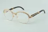 20 -selling high-quality natural wooden round glasses fashion high-end atmospheric diamonds eyebrow frame 1116728 - A Size 60312h