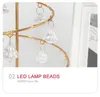 LED JUL TREE Bord lampa Batteri Power Modern Crystal Desk Decor Light Bedroom Living Room Gift Lights Y201020