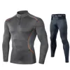 High Fanceey Collar Winter Thermo Men Long Johns Thermal Clothing Rashgard Kit Sport Compression Underwear275q