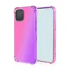 2020 Gradient Colors Anti-Shock Airbag Clear Phone Cases Pour iP 12 Mini 11 Pro Max XS 8 7Plus 6S