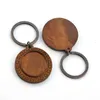 10pcslot Handmade Wood Keychain Base Blank Keyring Diy Key Chain Fit 25mm Glass Cabochon Jewelry Making Accessories9009916