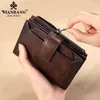 Manbang 100 Véricères cuir hommes portefeuille Purse Small Carte Holder Male Pocket Short 2203014894081