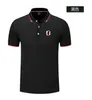 Japan Heren en dames POLO shirt zijdebrokaat korte mouw sport revers T-shirt LOGO kan worden aangepast