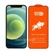 111D Hög Qaulity Full täckning Fullskärmslim Temperat glas för iPhone 12 11 Pro Max XR XS 7 8 Samsung A01 A11 A12 A21 A31 A41 A51 A71