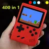 Przenośna ręczna konsola gier wideo Retro 8 -bitowe mini gracze Game 400 Games 3 w 1 games kieszonkowy gameboy kolor lcd