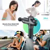 Professionele fasciale massage gun sport ontspanning fitness ems spierstimulator handheld massager 211228