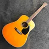 Solid Spruce Top 35 D Body Acoustic Guitar Rosewood Fingerboard anpassad
