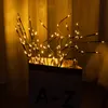20LEDS LED Willow Fivil Flate Frume Twig огни Ветви Строка Строка Свет Батареи Главная Вечеринка Кафе Магазин Рождественский Декор Лампа 60 шт. T1i3040